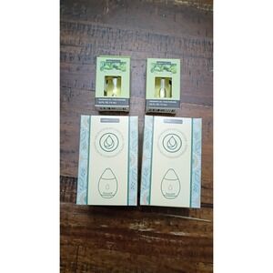 Luminessece Aromatherapy  Diffuser Waterless Essential Oil White MableStyle 4pcs